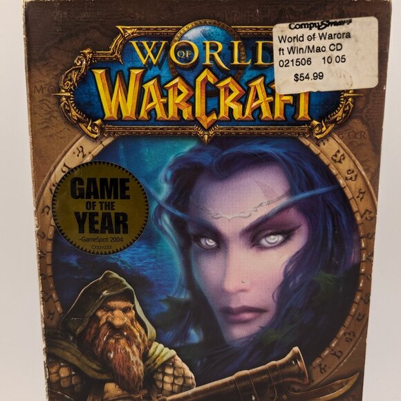 World Of Warcraft Video Game PC GAME - Original Box Blizzard and goodies - Picture 1 of 6